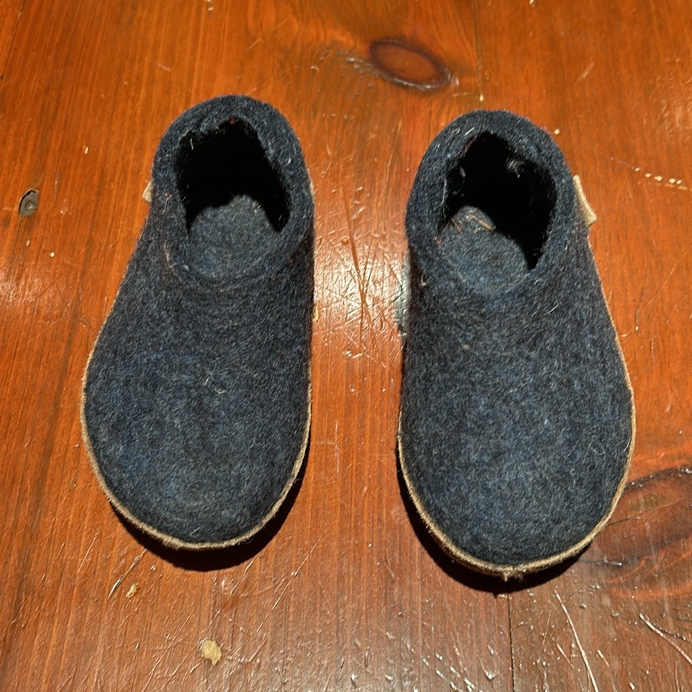Glerups Slippers in Denim EU 25 US 9